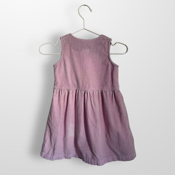 Hanna Andersson Pink Corduroy Dress Size 4 - Picture 2 of 6